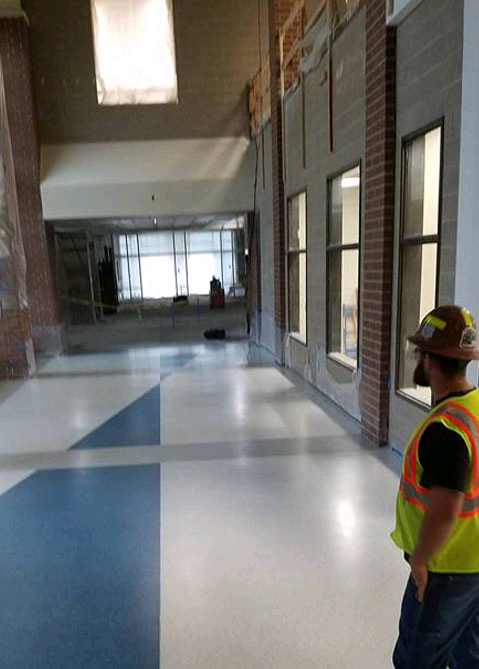 Terrazzo Flooring Process